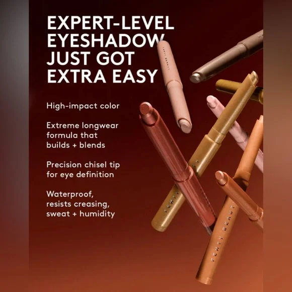 🎉HP🎊Fenty Beauty Shadowstix Longwear Eyeshadow Stick -candy rapper - Picture 4 of 6